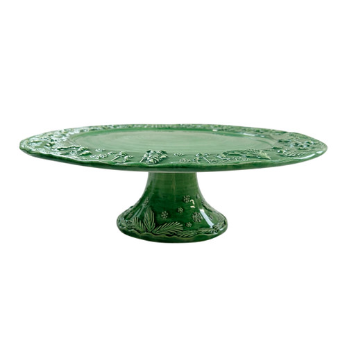 Fiabe di Natale Green Cake Stand

FBN-7473GR
13.25"D, 4.25"H

Vietri's Fiabe di Natale collection from plumpuddingkitchen.com is a celebration of holiday storytelling, brought to life through sculptural Italian artistry.

Handpainted and handsculpted, each piece is adorned with delicately carved, three-dimensional vignettes along its rim that capture the magic and nostalgia of the season.

Every piece transforms everyday gatherings into meaningful celebrations, revealing the spirit of the holidays each time it is brought to the table.

Dishwasher, microwave, freezer and oven safe