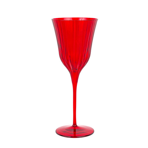 Vietri Natalia Red Wine Glass
NLE-8820R
9"H, 9oz

Reminiscent of cut crystal, Natalia from plumpuddingkitchen.com is poised for elegance with etched Italian glass that can be dressed up or down for any dining occasion.

Made in Naples. Dishwasher safe.