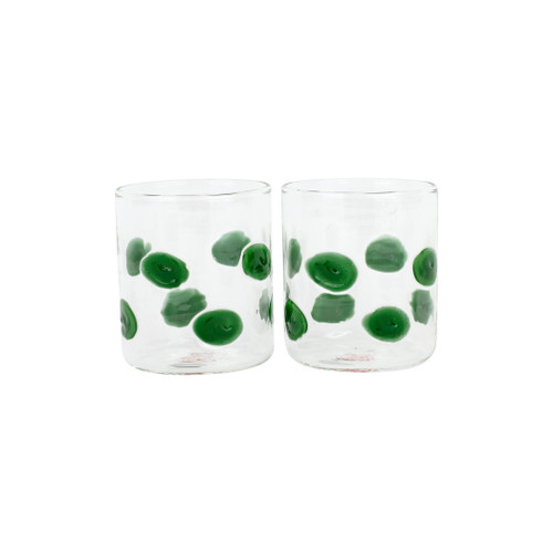 Vietri Drop Green Double Old Fashioned - Set of 2 GIFT BOXED

DRP-5436GR-GB
3.75"H, 12oz

Drop brings a playful yet chic touch to any barware and home accessory collection. Mouthblown from borosilicate (Pyrex) glass in Veneto, this highly durable yet lightweight drinkware elevates both dining experiences and living spaces with its understated elegance. The Drop Double Old Fashioned Set of 2 comes in an elegant gift box, and it makes an irresistibly Italian gift.