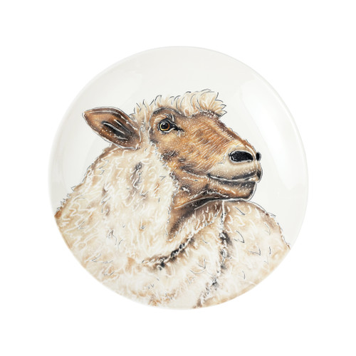 Vietri Fattoria Sheep Round Shallow Bow

FTO-9752
15.25"D, 2.25"H

A masterful blend of elegance and whimsey, Vietri's Fattoria collection from plumpuddingkitchen.com celebrates the animals of an old-world Italian estate. 

Carefully handpainted by maestro artisan Gianluca Fabbro, each animal portrait brims with rich, expressive detail, and the result is timeless and refined.

This collection was designed to be mixed and matched to create a unique and countryside-inspired table or gallery wall.

Handpainted on terra bianca in Veneto.

Dishwasher and microwave safe.