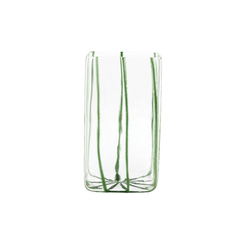 Vietri Nuovo Stripe Green Square Vase

NUO-5481G
4" Sq, 7"H

Nuovo Stripe from plumpuddingkitchen.com combines contemporary design with traditional style in a mouthblown barware assortment fit for elegant and casual dining alike.

Mouthblown of borosilicate glass in Veneto.

Dishwasher, microwave, freezer and oven safe.