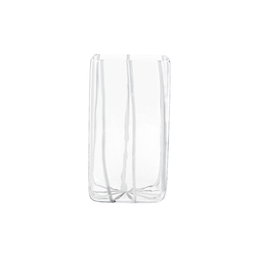 Vietri Nuovo Stripe White Square Vase

NUO-5481W
4" Sq, 7"H

Nuovo Stripe from plumpuddingkitchen.com combines contemporary design with traditional style in a mouthblown barware assortment fit for elegant and casual dining alike.

Mouthblown of borosilicate glass in Veneto.

Dishwasher, microwave, freezer and oven safe.