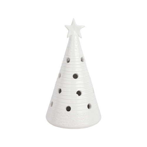 Vietri Foresta WhiteLarge Tree

FRB-7728W
5.75"D, 10.5"H

The Foresta Trees are created with talent and love by maestro artisan Stefano Roselli. Each tree from plumpuddingkitchen.com is a work of art with intricate detail and expert craftsmanship. Display it on its own or create a winter wonderland with a variety of Foresta trees.