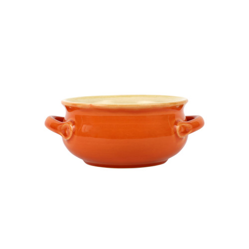 Vietri Italian Bakers Orange Small Handled Round Baker

ITB-O2955N
7.5"L, 5.25"W, 2.5"H. 0.5 Qt

Vietri's Italian Bakers from plumpuddingkitchen.com are designed for everyday use and represent the traditional Italian table with scalloped edges and fun pops of color for the holidays. 

Handcrafted of Italian stoneware in Umbria. 

Dishwasher, microwave, freezer, and oven safe.