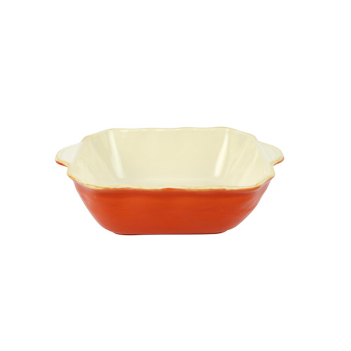 Vietri Italian Bakers Orange Medium Square Baker

ITB-O2951N
11.25"L, 9.5"W, 3.25"H. 2.5 Qt

Vietri's Italian Bakers from plumpuddingkitchen.com are designed for everyday use and represent the traditional Italian table with scalloped edges and fun pops of color for the holidays. 

Handcrafted of Italian stoneware in Umbria. 

Dishwasher, microwave, freezer, and oven safe.