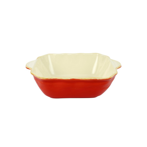 Vietri Italian Bakers Red Medium Square Baker

ITB-R2951N
11.25"L, 9.5"W, 3.25"H. 2.5 Qt

Vietri's Italian Bakers from plumpuddingkitchen.com are designed for everyday use and represent the traditional Italian table with scalloped edges and fun pops of color for the holidays. 

Handcrafted of Italian stoneware in Umbria. 

Dishwasher, microwave, freezer, and oven safe.