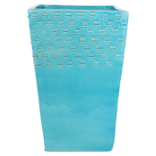 Vietri Rustic Garden Turquoiuse Tall Planter

RGA-6190T
13"Sq, 20.5"H

In a wide range of colors, shapes, and sizes, the Rustic Garden collection is inspired by the ceramics found in the gardens of Tuscan villas. Each Rustic Garden piece from plumpuddingkitchen.com brims with spectacular craftsmanship and nuanced detail, bringing a beautiful, organic patina to your home and garden.