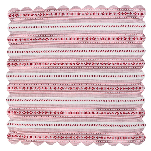 Juliska Villa Stripe 52" Square Tablecloth - Red

TC09/73
52" Sq

Our favorite motif from the Villa Sevilla pattern is transformed into jacquard stripe in red and cream, tailored with a sweetly scalloped edge. This square tablecloth brings an irresistibly cheerful, charming and traditional feel to kitchen and dining tables, however casually or formally you style it.