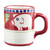 The colorful Vietri Solimene Campagna Porco Mug features whimsical handpainted pigs and carrots.

3.5"H, 12oz
POR-1010N
 