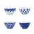 Vietri Santorini Assorted Cereal Bowl Set/4

VSAN-003005

6"D, 3.5"H

Liven up your everyday dinner parties with the playful designs of Vietri's Santorini from plumpuddingkitchen.com, inspired by a well-traveled lifestyle. 

Assorted blue and white patterns make entertaining fun by recreating the beautiful mosaic tiles found in the Greek Isles. 

Handmade of hard ceramic. 
Dishwasher and microwave safe. 