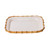 Juliska Classic Bamboo Natural 12'' Rectangular Platter
KM21/34
12"L, 9.5"W
From Juliska's Classic Bamboo Collection - From lobster mac and cheese to bright vegetables braised to perfection, our white platter rimmed in natural bamboo adds exotic flair to your table. Pairs remarkably well with our Firenze and Quotidien collections.