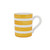 Amalfitana Yellow Stripe Mug

AMA-4110Y
4.5"H, 16oz

The Almafi Coast's joyous explosion of color is celebrated in the brilliant blues, sunwashed reds, and saturated yellows of Vietri's Amalfitana. 

Color is king in this part of paradise, and this collection from plumpuddingkitchen.com livens up any table with vibrant, cheerful style. 

Crisp stripes and traditional Italian splatter designs are meant to be mixed and matched to create unique and lively looks.

Handpainted on terra cotta in Umbria.