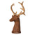 Devon Willow Stag Vase

RR07/38
22"L, 14"W, 31"H

A magnificent display of woodland wonder for Fall decorating, our stately stag brings natural drama and delight to your entryway, mantelpiece, buffet, or dining table. Hand-made of beautifully woven abaca, wicker and rattan, with a clear glass vase nestled within to house whatever autumnal arrangements you dream up.