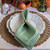 Juliska Berry Trim Napkin Watercress Set/4

LB92/21
22" Sq

Add a lovely layer of understated adornment to the table with these beautiful linen napkins of woven cotton that are trimmed with a border of tiny, embroidered knotting for subtle embellishment. Offered in fun and fabulous colors of flint, saffron, persimmon and watercress.

Machine wash cold, gentle cycle. Tumble dry low, warm iron as needed