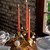 Juliska Forest Walk Pumpkin & Vine Triple Candlestick Holder - Gold
CW15/62
12"L, 7"W, 7.25"H
Autumn is in the air with this delightful Wheat Candlestick that brings sophistication and joy to any tablescape. Made of intricately hand-painted metal in rich gold with white pumpkin accents.
Spot clean with a damp cloth as needed. Juliska Forest Walk Pumpkin & Vine Triple Candlestick Holder - Gold
CW15/62
12"L, 7"W, 7.25"H
Autumn is in the air with this delightful Wheat Candlestick that brings sophistication and joy to any tablescape. Made of intricately hand-painted metal in rich gold with white pumpkin accents.
Spot clean with a damp cloth as needed.