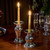 Juliska Graham 5" Pillar/Taper Candle Holder
N274/57
4"L, 4"W. 5"H
Nothing sets the scene like candlelight and oh! does Graham know how to dazzle. Handcrafted of hammered stainless steel for a shimmering effect, trimmed with our signature thread motif, and polished to brilliance—this candle holder is a fabulous finishing touch for everyday to grand occasions alike. Even better, it’s designed to hold either taper or pillar candles. Gift boxed. Juliska Graham 5" Pillar/Taper Candle Holder
N274/57
4"L, 4"W. 5"H
Nothing sets the scene like candlelight and oh! does Graham know how to dazzle. Handcrafted of hammered stainless steel for a shimmering effect, trimmed with our signature thread motif, and polished to brilliance—this candle holder is a fabulous finishing touch for everyday to grand occasions alike. Even better, it’s designed to hold either taper or pillar candles. Gift boxed.