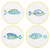 Vietri Elba's Fish Assorted Fish Salad Plates - Set of 4

EFS-7801
9"D

Named after an island off the coast of Tuscany, the Elba's Fish collection celebrates the whimsy and beauty of coastal life. Italian artisans carefully handpaint each fish in an array of intricate designs, and the aqua and yellow palette of the Elba's Fish Assorted Fish Salad Plates brings the cheerful, calming energy of the seaside to your home, no matter where you are.
