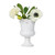 Juliska Berry & Thread Petite Parterre Garden 5" Vase - Whitewash

JA157/W
6"L, 6"W, 8"H, 1.25Qt

Put those gorgeous blooms on a pedestal, where they belong. Trimmed with our iconic Berry & Thread motif and gleaming with our signature whitewash glaze, this classic vase is your go-to, versatile vessel for everything—from wildflowers on your desk to garden roses for brunch. Use alone or in combination with our other parterre sculptural pieces to create your own fantasy tabletop garden. Lovely for fresh arrangements or small potted plants.