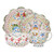 Juliska Sofia 4pc Place Setting - Multi

SOF40/80

Inspired by wildflowers and watercolors, this fantasy floral motif is bursting with life in vibrant hues to enliven your table. An artful balance of lavish and whimsical—intricate curling vines, tiny blossoms and unfurling blooms are captured in a painterly palette of petal pinks, garden greens, iris blues, and daffodil yellows—and rimmed in a romantic, ruffled silhouette. This four piece place setting includes one of each: dinner plate, dessert/salad plate, cereal/ice cream bowl and mug.