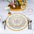 Juliska Sofia 16pc Place Setting - Multi

SOF200SET/88

Inspired by wildflowers and watercolors, this fantasy floral motif is bursting with life in vibrant hues to enliven your table. An artful balance of lavish and whimsical—intricate curling vines, tiny blossoms and unfurling blooms are captured in a painterly palette of petal pinks, garden greens, iris blues, and daffodil yellows—and rimmed in a romantic, ruffled silhouette. This 16-piece set provides service for four people and includes four of each: dinner plates, dessert/salad plates, cereal/ice cream bowls and mugs.