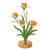 Juliska Meadow Walk Daffodil 14" Centerpiece Candelabra - Yellow

TDM01/62
10.5"L, 5"W, 14"H

Spring is permanently sprung with this delightful Daffodil Centerpiece Candelabra that brings sophistication and joy to any tablescape. Made of intricately hand-painted metal in sunshine yellows, fresh greens and whites, upon a bright gold base that’s trimmed with our iconic Berry & Thread motif.

Metal.  Clean with damp cloth.