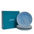 Juliska Jardins du Monde Side/Cocktail Plate Assorted Set/4 - Chambray

JMX103S4/47
6.5"D

Lavish detailing of our iconic berries and threads in intricate patterns festoon these party plates from plumpuddingkitchen.com, that are perfect for layering with other collections to add texture and interest. Each motif pays homage to four of the world’s most beautiful gardens—Landriana in Italy, Villandry in France, Alcazar in Spain, and Heligan in England—and is dressed up in a sunshine yellow, blush or basil glaze. Gift boxed.