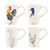 Vietri Fattoria Assorted Mugs Set/4

FTO-9710
5.5"H, 18oz

A masterful blend of elegance and whimsey, Vietri's Fattoria collection from plumpuddingkitchen.com celebrates the animals of an old-world Italian estate. 

Carefully handpainted by maestro artisan Gianluca Fabbro, each animal portrait brims with rich, expressive detail, and the result is timeless and refined.

This collection was designed to be mixed and matched to create a unique and countryside-inspired table or gallery wall.

Handpainted on terra bianca in Veneto.

Dishwasher and microwave safe