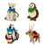 uliska Berry & Thread North Pole Animal Napkin Ring Assorted Set/4

LR87S4/88
3"L, 2.25"W, 3.5"H

As if handmade by Santa’s elves, our very merry menagerie housing Reindeer, Polar Bear, Owl, and Penguin napkin rings are a jolly addition to any holiday tablescape, evoking the childlike wonder of the season. Gift boxed.