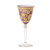 This Regalia Purple Wine Glass is inspired by the ornate emblems and decorations of royalty. Handpainted in 14-karat gold.
8.5"H, 9.5 oz
RGI-7620P