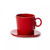 The Lastra Red Espresso Cup & Saucer are rustic, chic, and endlessly charming in its small size.
LAS-2609R