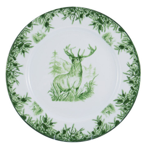 C.E. Corey Forest Charger Plate