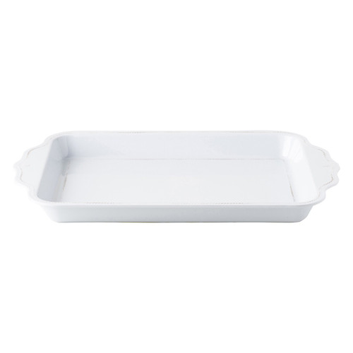 Juliska Berry & Thread Loaf Pan - Whitewash