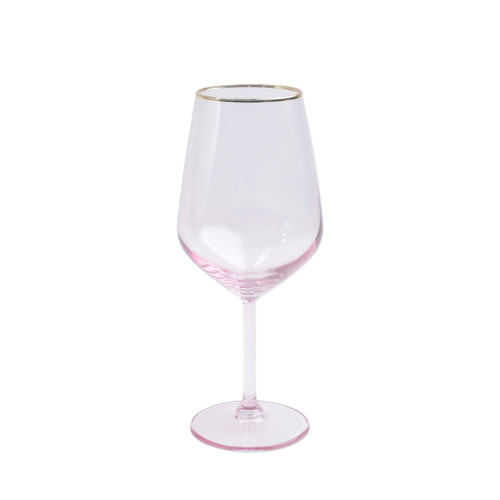 Viva by Vietri Rainbow Champagne Flute - Pink