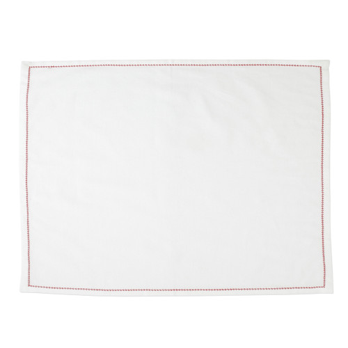 Cotone Red Linen Placemats (Set of 4)