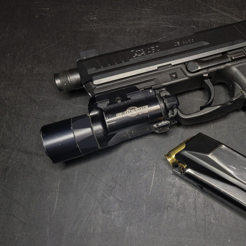 HK45C Surefire Rail Kit made by Total Innovative Tactical Solutions helps you fit your Surefire X300 light to your HK 45C.