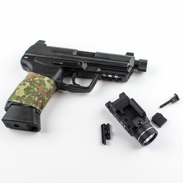 HK 45C Streamlight TLR-1 HL-X / HP-X Rail Kit lets you fit both/either of these lights to your HK 45C.