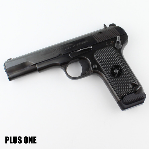 Norinco 213 +1 magazine extension pinky rest made by Total Innovative Tactical Solutions.