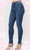 Judy Blue High Waist Tummy Control Side Slit & Fray Hem Skinny