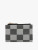 Zara Checkered Zip-Top Wallet