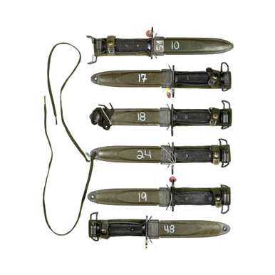 USGI M7 Bayonet with M8A1 Scabbard