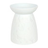White Ceramic Butterfly Oil Burner