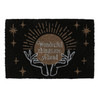 Fortune Teller Black Doormat