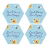 Don't Worry Be Happy Coaster Set