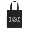 Triple Moon Cotton Tote Bag