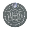 Let The Adventure Begin Window Sign