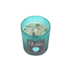 Heart Chakra Mint Crystal Chip Candle