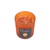Sacral Chakra Orange Crystal Chip Candle