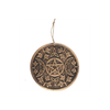 Bronze Terracotta Triple moon plaque