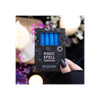 Set of 12 Blue 'Wisdom' Spell Candles