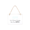 Grumpa Hanging Sign